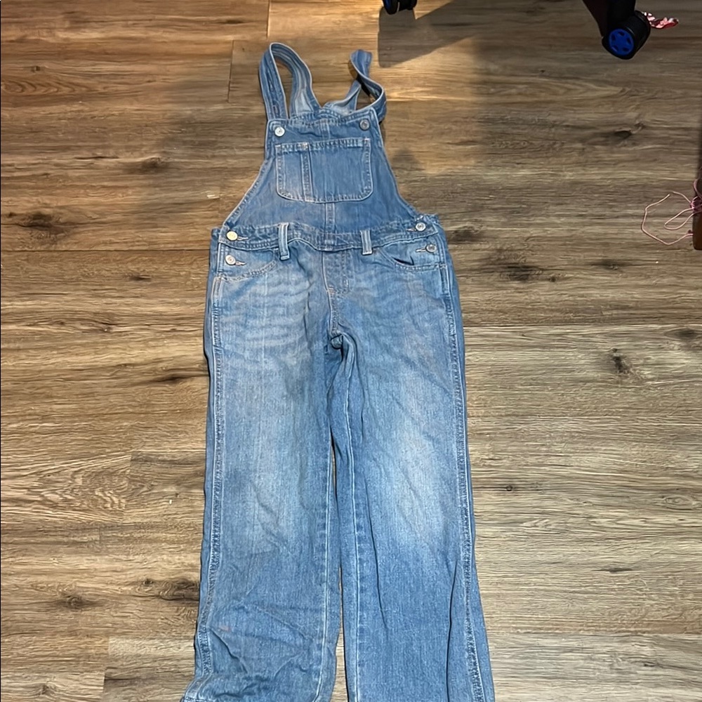 Old Navy Blue Denim Overalls Classic Style